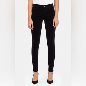 J BRAND Black Velvet Jeans